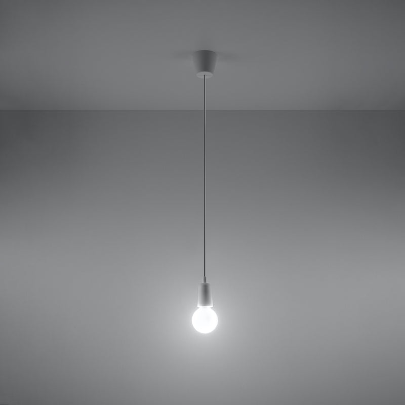 DIEGO 1 hanging light white