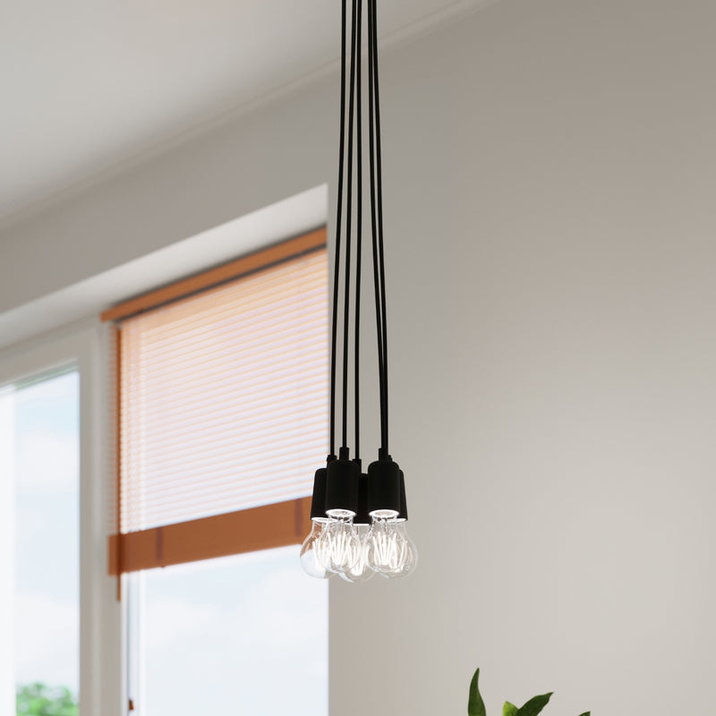 DIEGO 1 hanglamp zwart