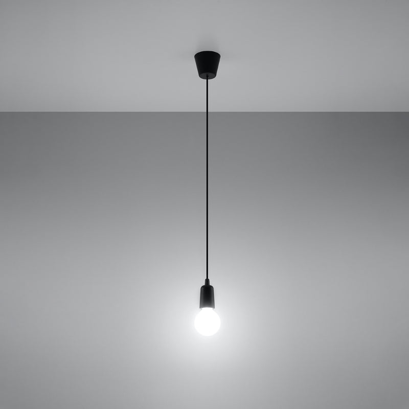 DIEGO 1 hanging light black