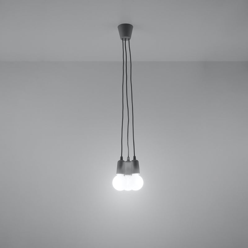 DIEGO 3 hanging light grey