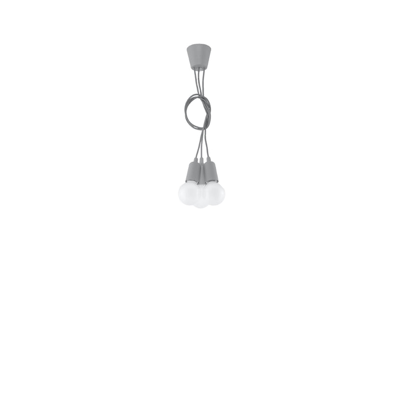 DIEGO 3 hanging light grey