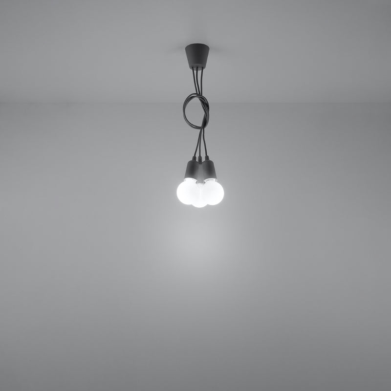 DIEGO 3 hanging light grey