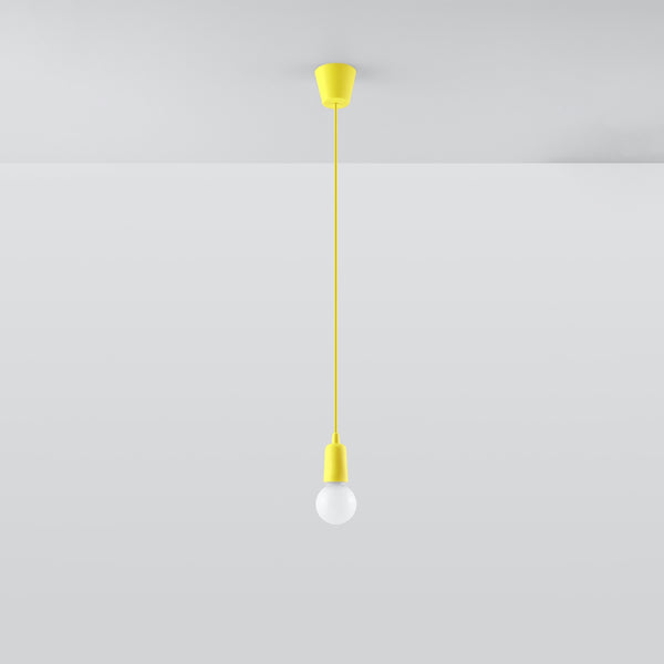 DIEGO 1 hanging light yellow