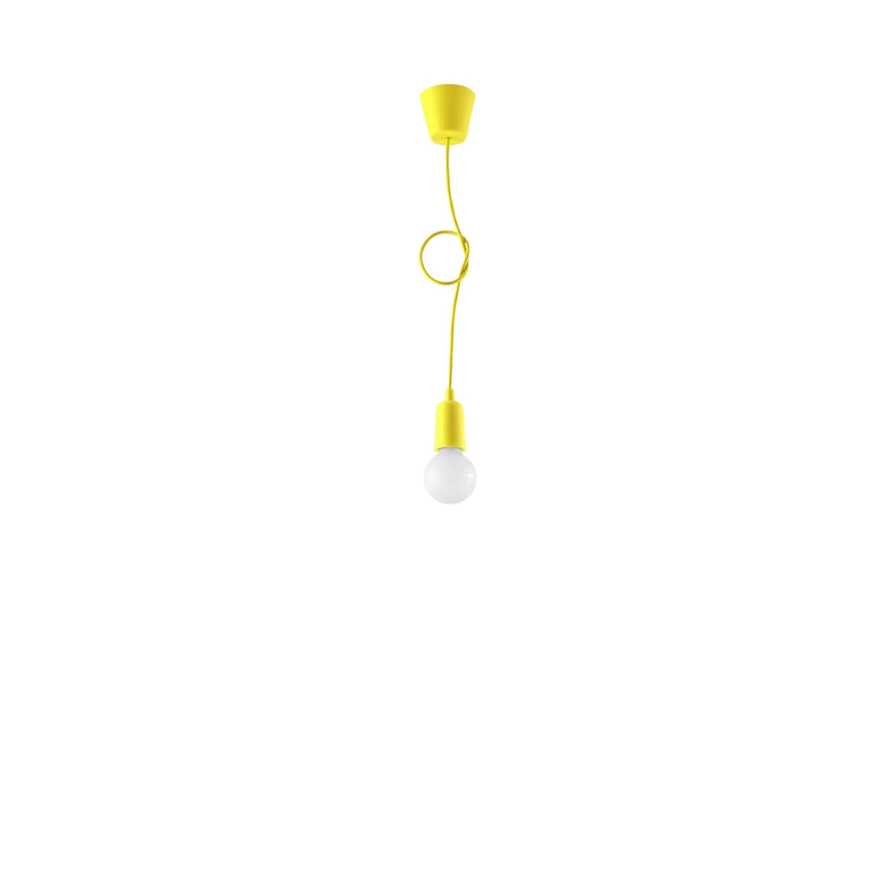 DIEGO 1 hanging light yellow