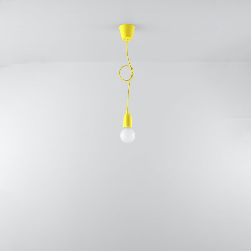 DIEGO 1 hanging light yellow