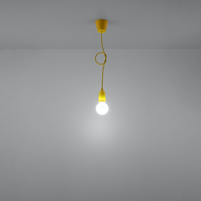 DIEGO 1 hanging light yellow