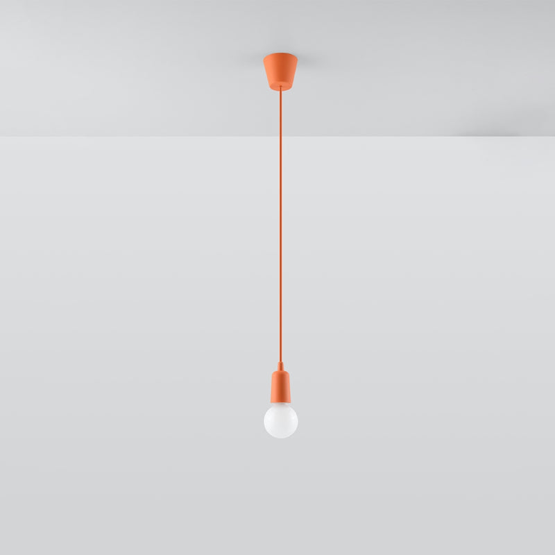 DIEGO 1 hanging light orange