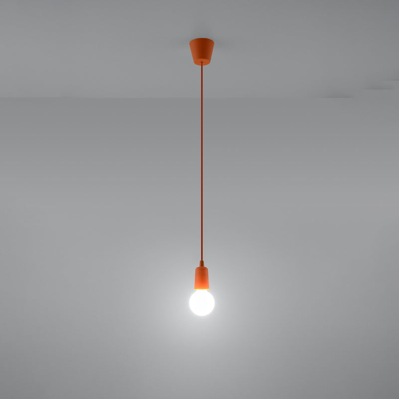 DIEGO 1 hanging light orange