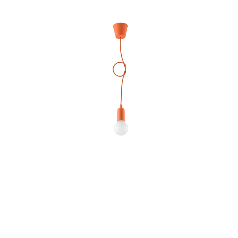 DIEGO 1 hanging light orange