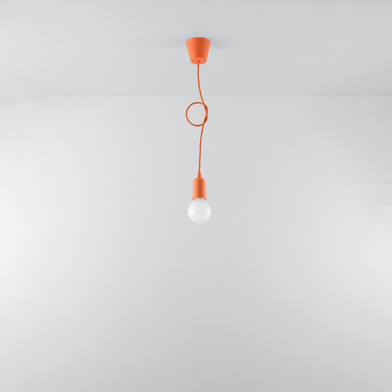 DIEGO 1 hanging light orange