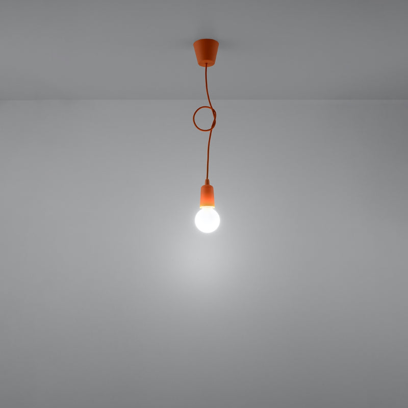 DIEGO 1 hanging light orange