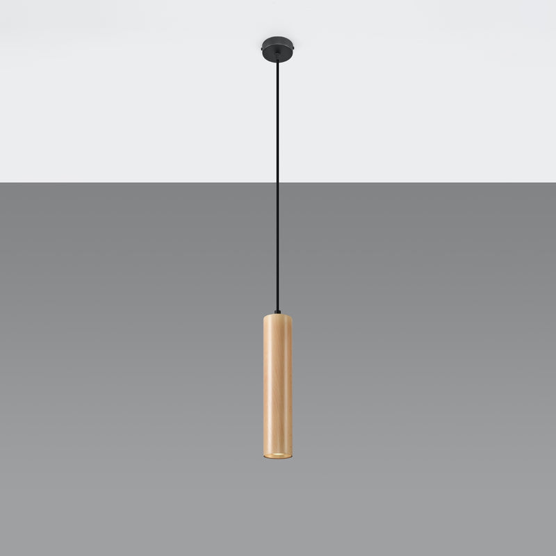 LINO wood hanging light