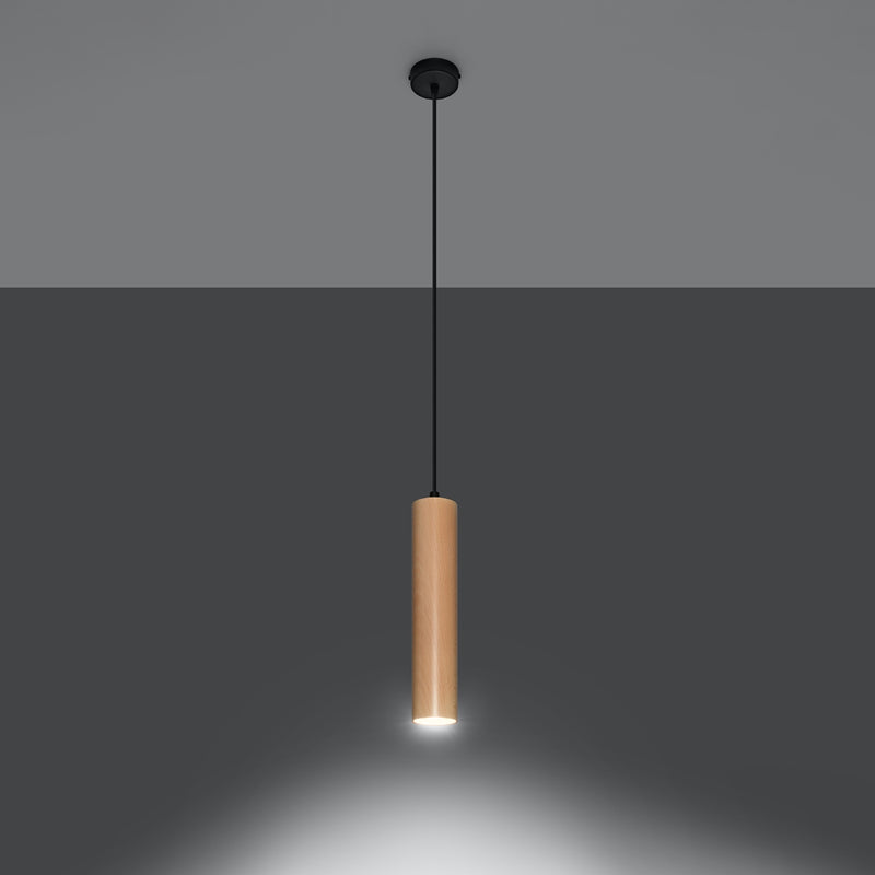 LINO wood hanging light