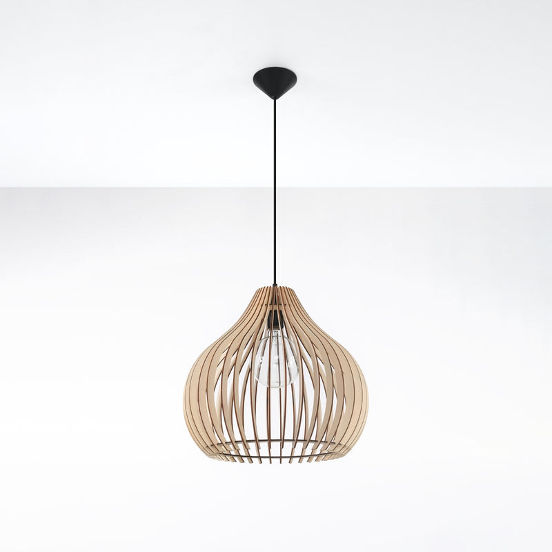 APRILLA wood hanging light