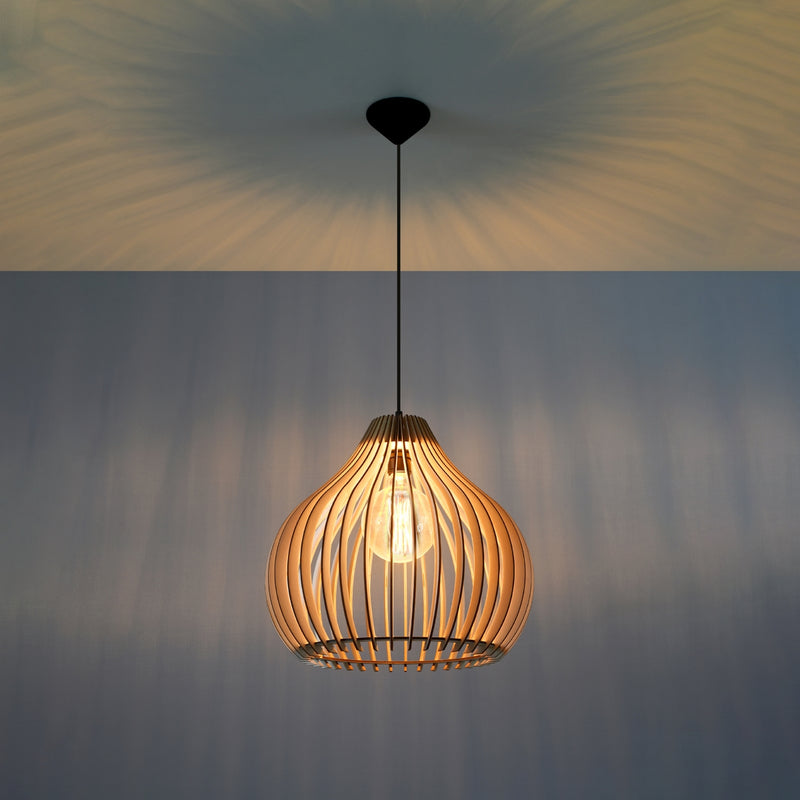 APRILLA wood hanging light