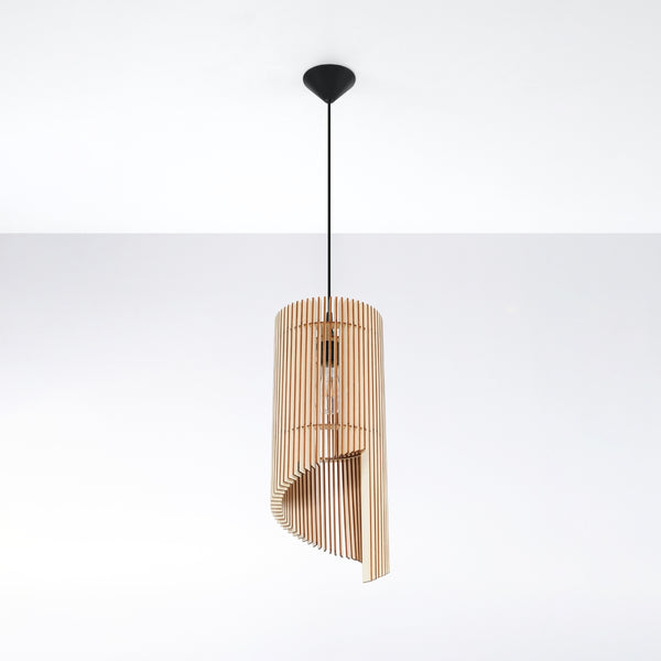 ALEXIA wood hanging light