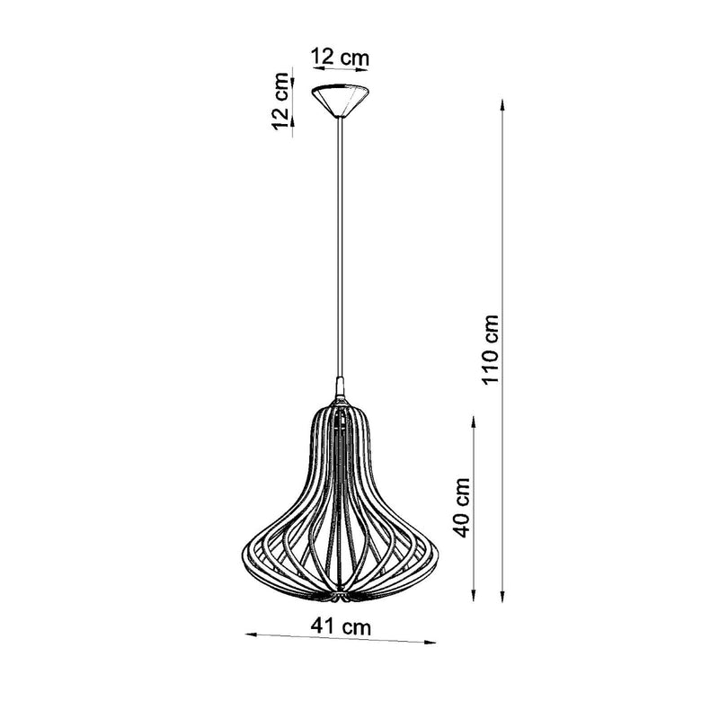 ELZA houten hanglamp