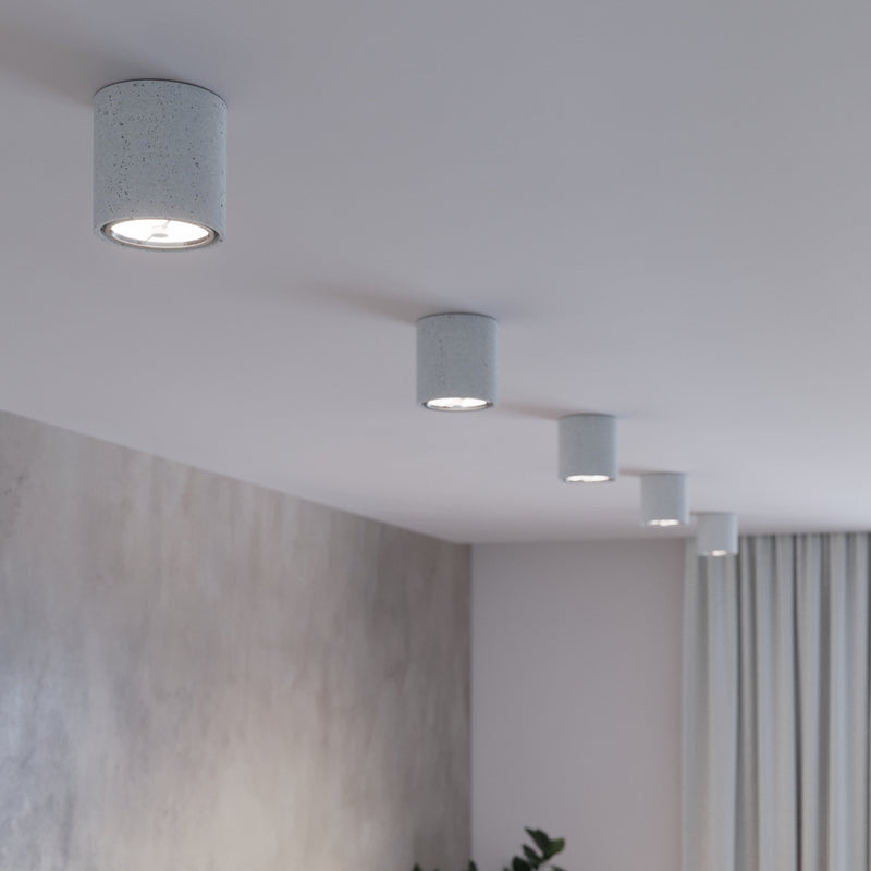 CULLO concrete ceiling light