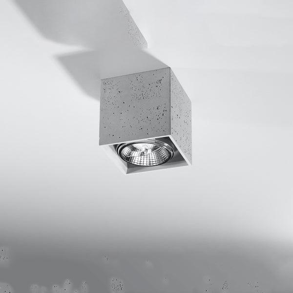 VALDE concrete ceiling light