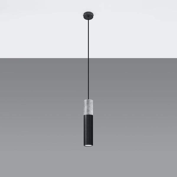 BORGIO 1 hanging light black