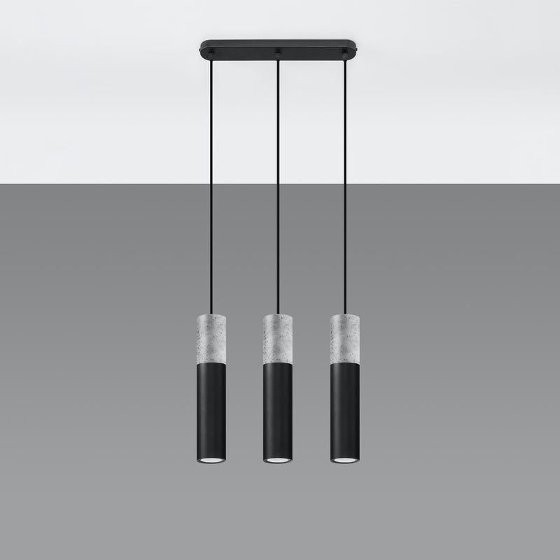 BORGIO 3L hanging light black