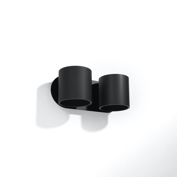 Wall light ORBIS 2 black