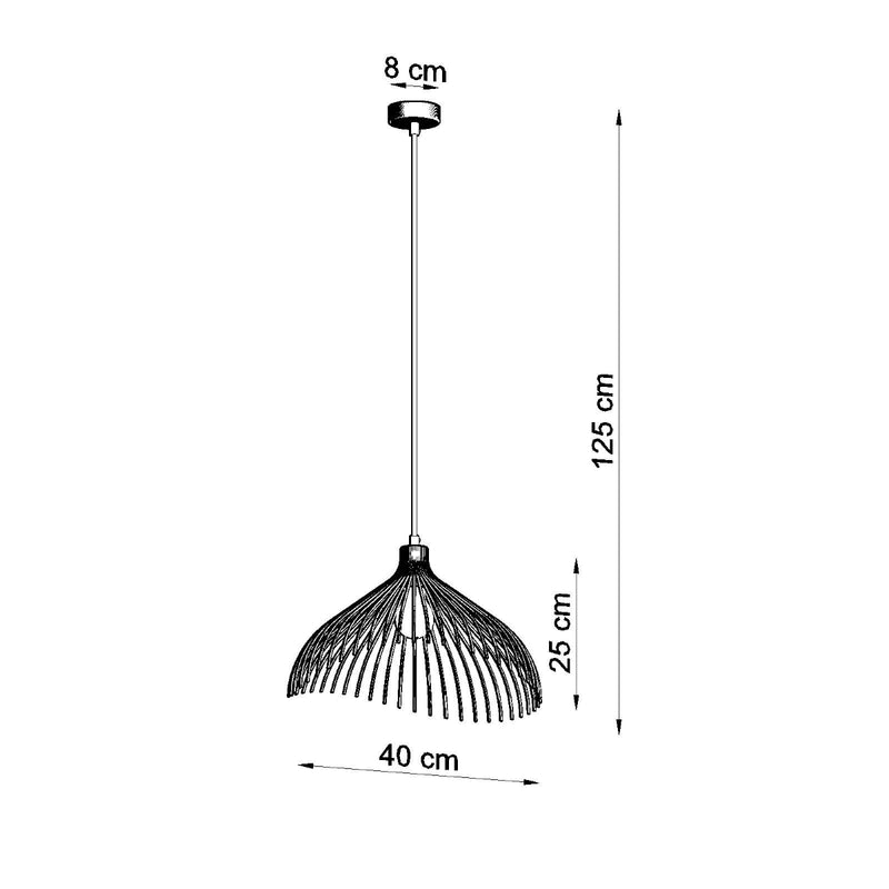 UMB hanging light white