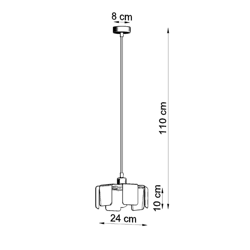 TULIP hanglamp zwart