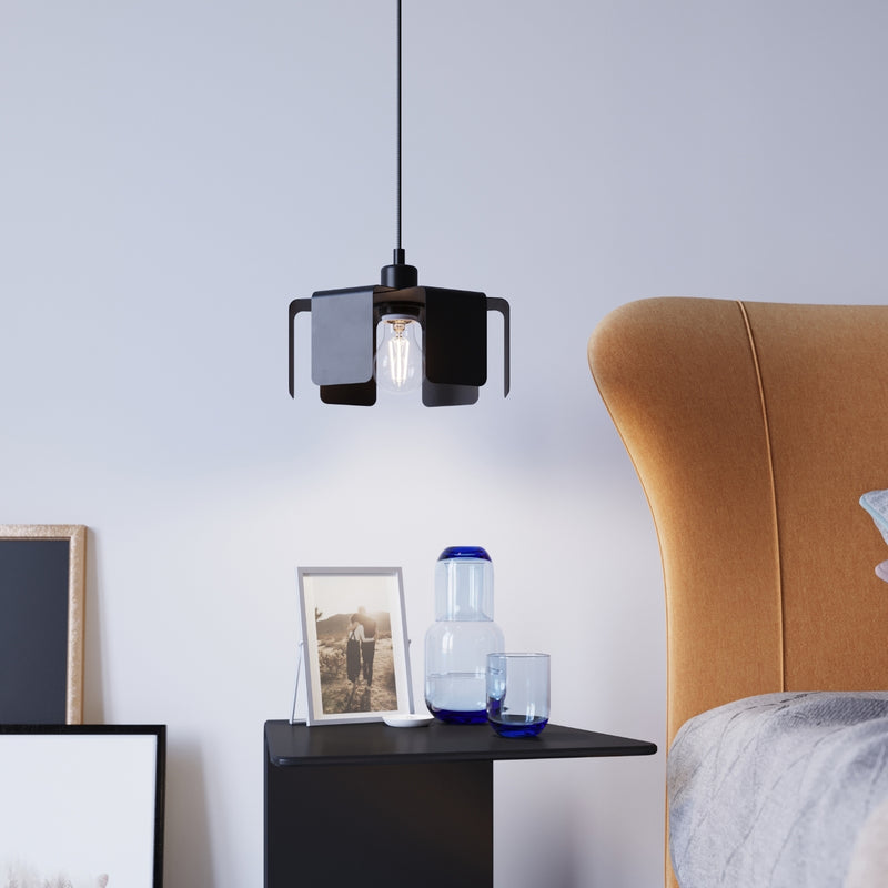 TULIP hanging light black