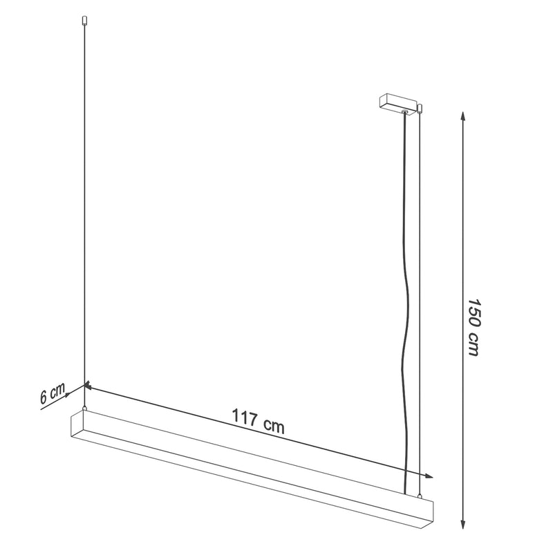 PINNE 118 hanglamp wit