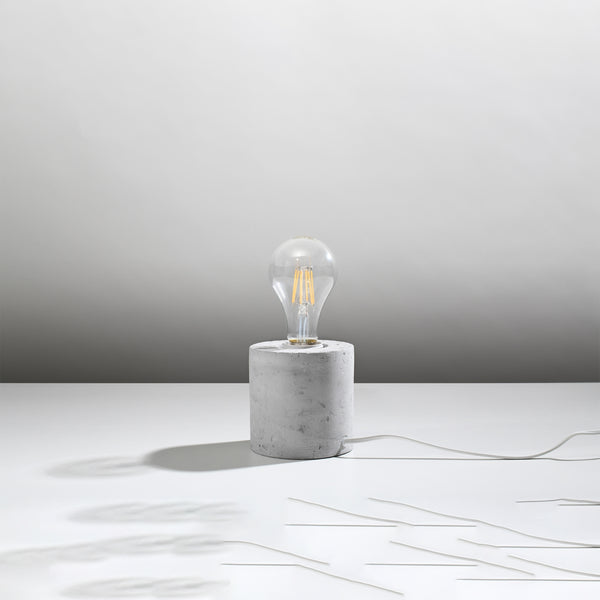 Table lamp SALGADO concrete