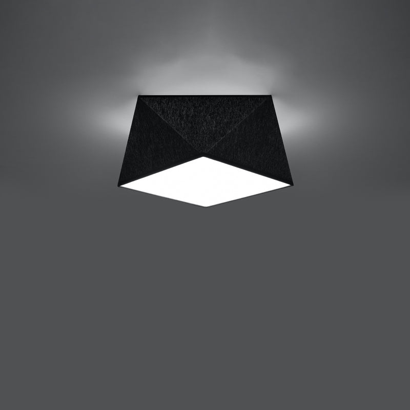 Ceiling light HEXA 25 black