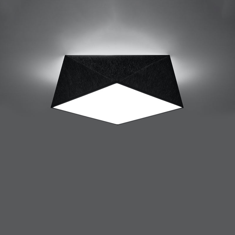 Ceiling light HEXA 35 black