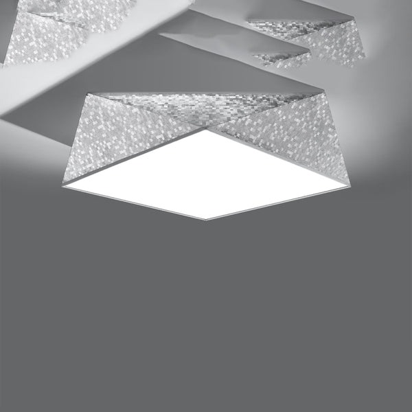 Ceiling light HEXA 45 silver