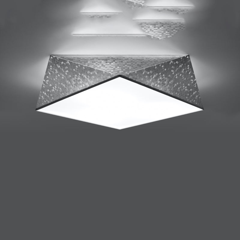 Ceiling light HEXA 45 silver