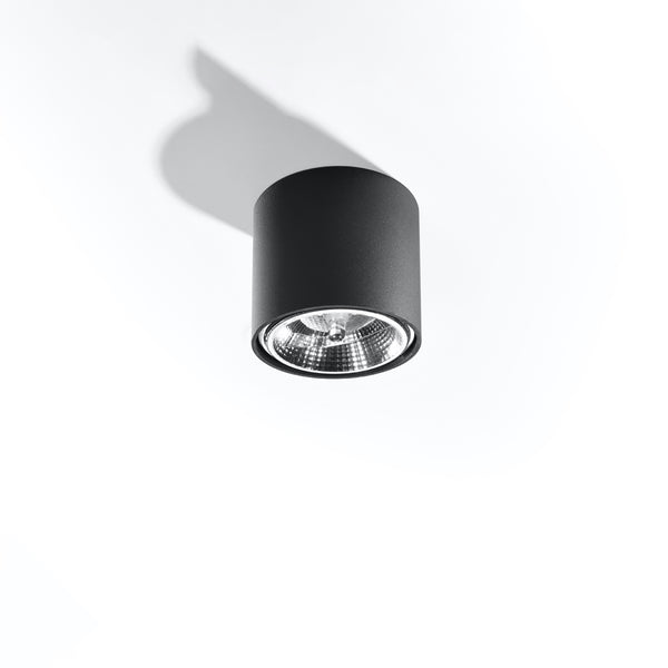 TIUBE plafondlamp zwart