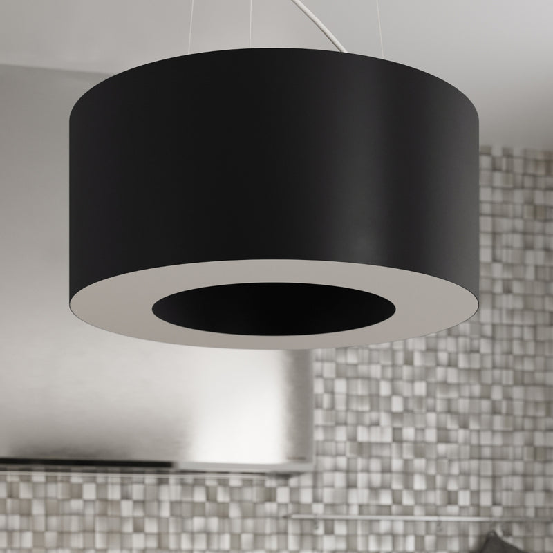 Chandelier SATURNO 50 black