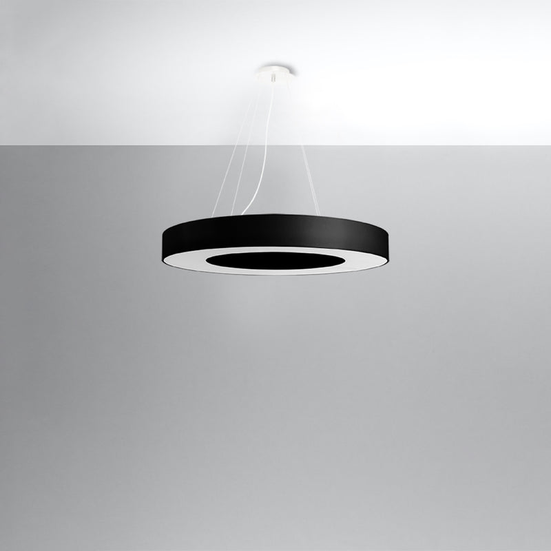 Chandelier SATURNO SLIM 70 black