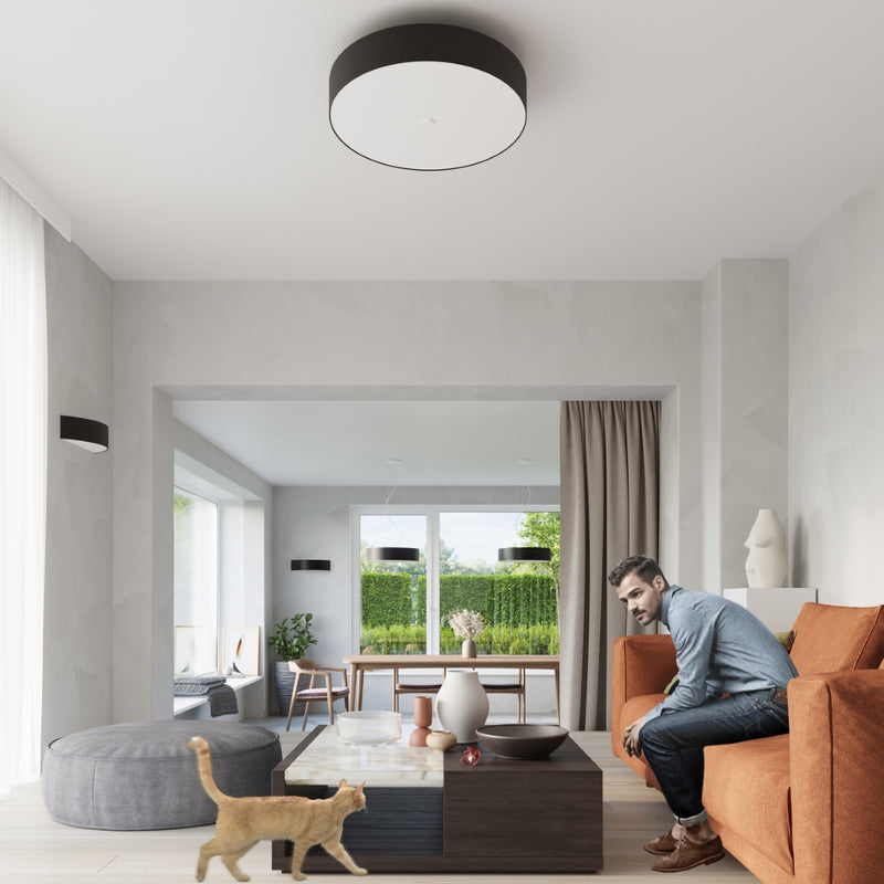 Ceiling light SKALA 30 black