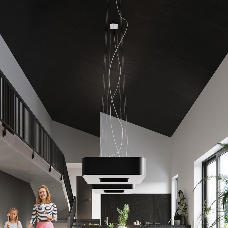 Chandelier URANO 60 black