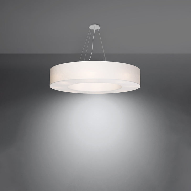 Chandelier SATURNO 90 white