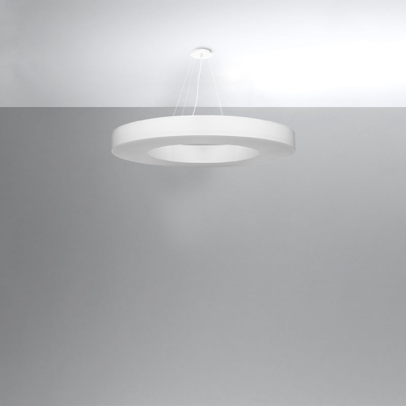 Chandelier SATURNO SLIM 90 white