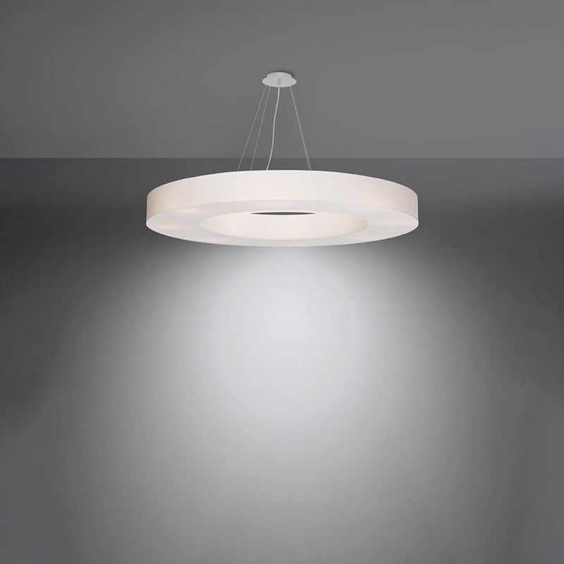 Chandelier SATURNO SLIM 90 white