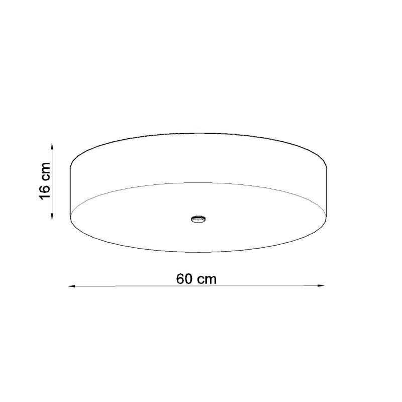 Plafondlamp SKALA 60 wit