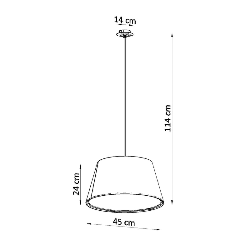 Kroonluchter CONO 45