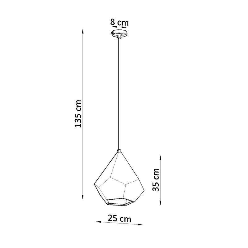 Keramische hanglamp PAVLUS