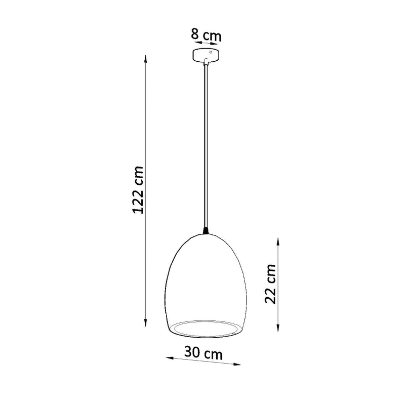 Keramische hanglamp FLAWIUSZ