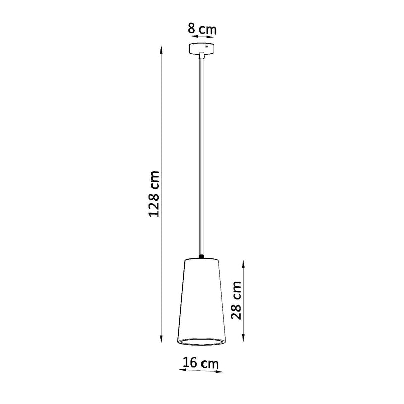 Keramische hanglamp GULCAN