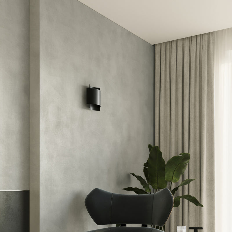 Wall light IMPACT black