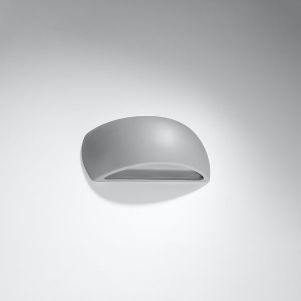 Wall light ceramic PONTIUS gray